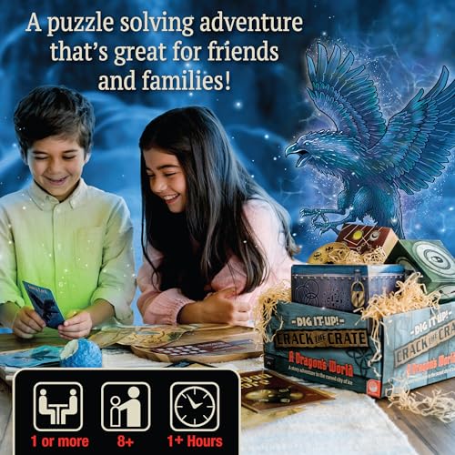 MindWare Dig It Up Crack The Crate Board Game for 1 or More Players Bring The Thrill of Escape Rooms Home for Adults Kids 8 Up - Image 5