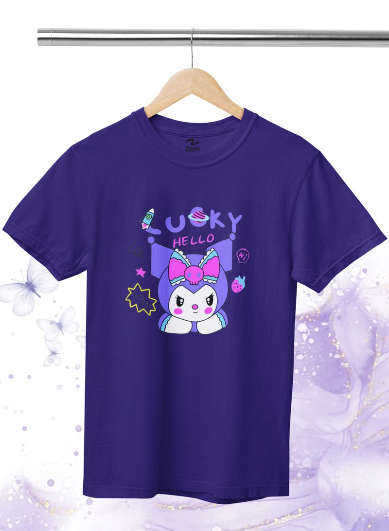 ZOOM Lucky Hello Kuromi T-Shirt Design