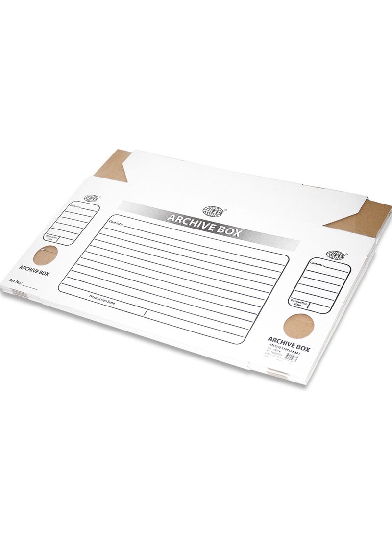 FIS 5PC Archival Storage Box Size 35X25 cm - Image 4