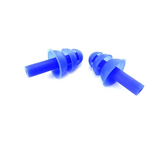 Honbay 6Pairs Reusable Silicone Swimming Earplugs Soft and Flexible Ear Plugs for Swimming, Learning, Hearing Protection, Concerts, Airplanes, Shooting, etc - Image 2