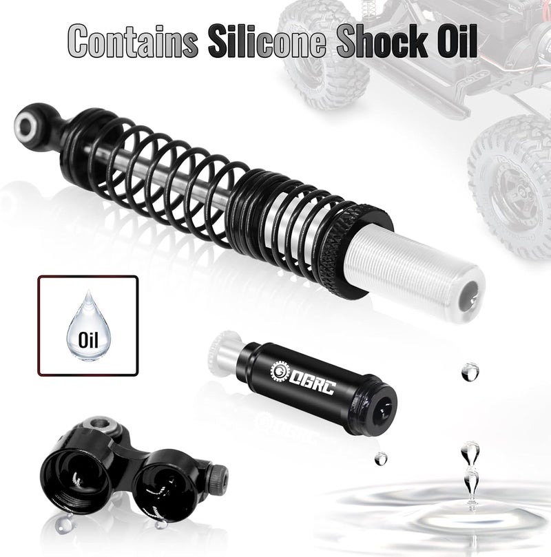 OGUNKE OGRC 100mm Aluminum Adjustable Piggyback Shock Absorber for RC Crawler - Image 4
