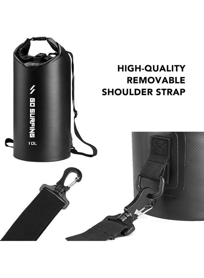 NIBEMINENT 5L PVC Waterproof Dry Bag Roll Top Sack Blue 30.00*5.00*13.00cm - Image 3