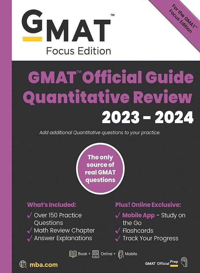 GMAT Official Guide Quantitative Review 2023-2024  - Image 2