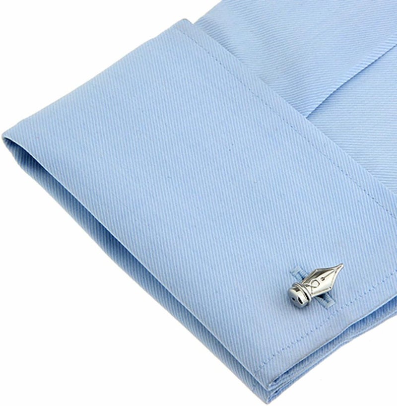 Vcufflinks Quill Fountain Pen Pair Cufflinks - Image 4