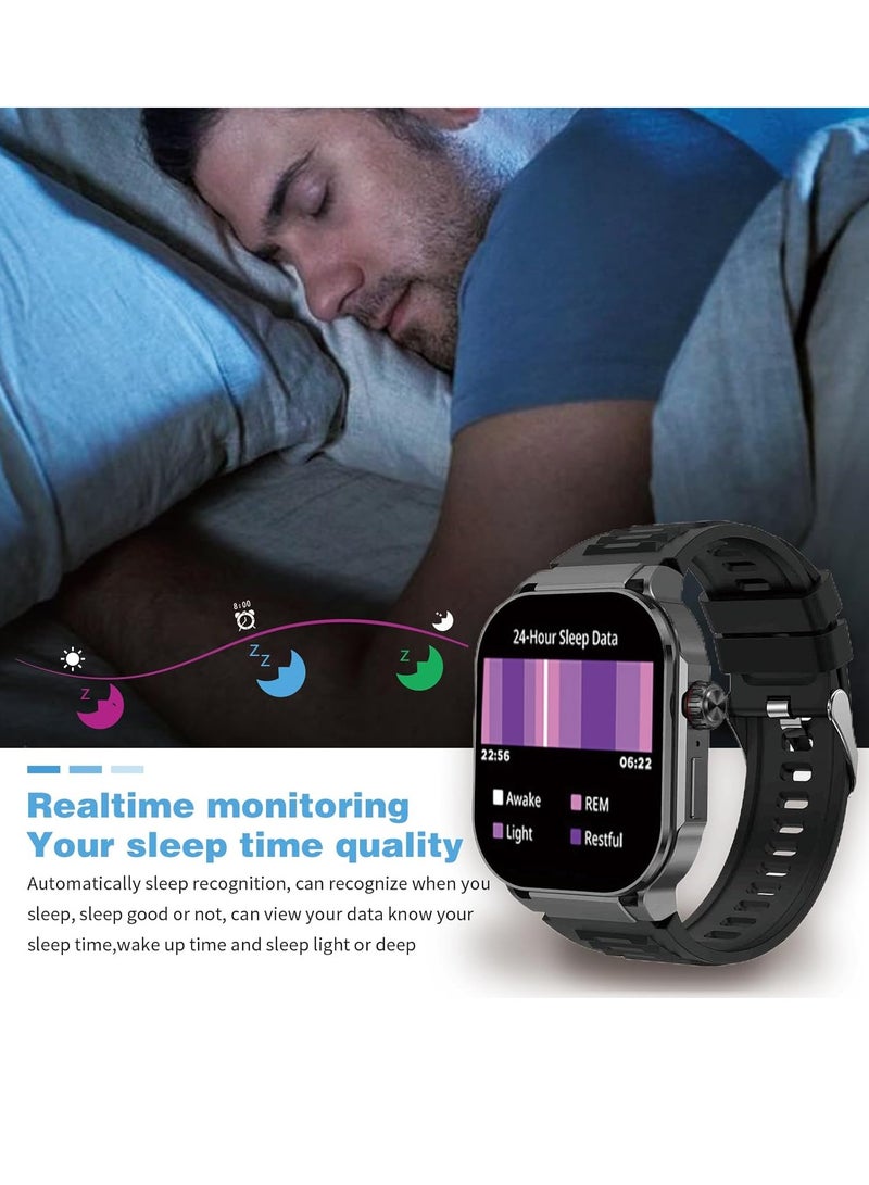 Amoled Touch Screen Smart Watch, Waterproof Smart Student Bracelet With Multi Sports Modes, Activity Fitness Tracker With Heart Rate Blood Pressure And Sleep Monitor, (1pc, Orange) - Image 3