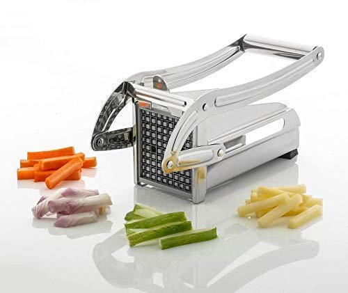 EBOFAB Stainless Steel Potato Cutter French Fry Cutter Veg Slicer Potato Chipper Home Kitchen Tool for Vegetable Fruit - Image 3