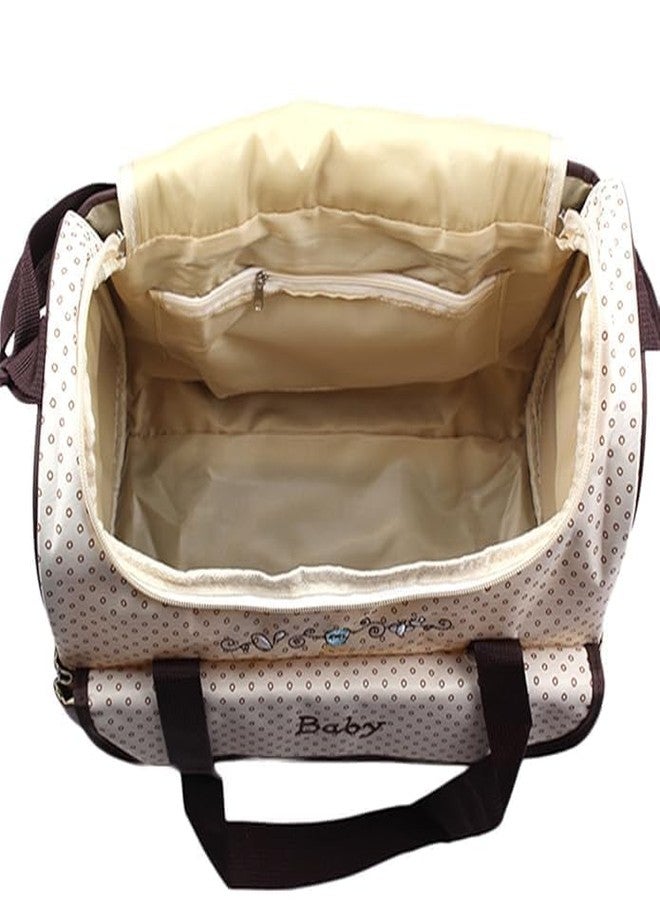 ALERIP Baby Diaper Bag with Multiple Compartments, Stylish & Spacious Maternity Bag for Moms, Waterproof Washable Cloth New Borns Diaper Mini Bag, Travel-Friendly Baby Care Organizer (BLUE COLOUR) - Image 2