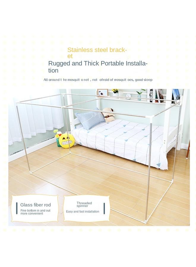 Bluejw Shading Bed Curtain Mosquito Net Integrated Student Dormitory Upper Cloth Dormitory Upper And Lower Sleepers Single University Full Chi Mega  - Image 5