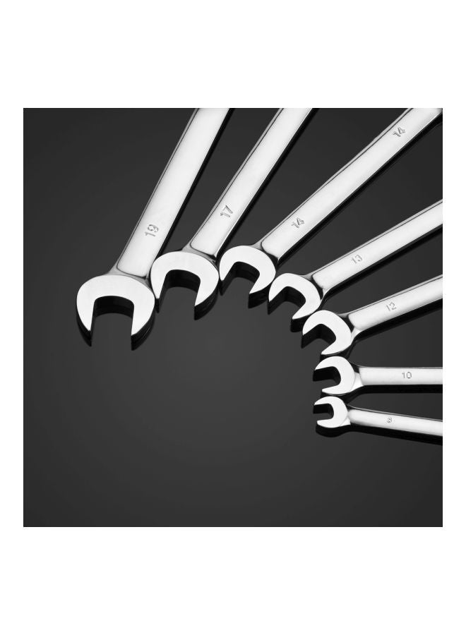NIBEMINENT 7-Piece Combination Wrench Set Silver 8.8kg  - Image 3