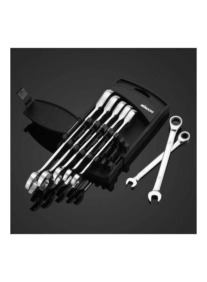 NIBEMINENT 7-Piece Combination Wrench Set Silver 8.8kg  - Image 2