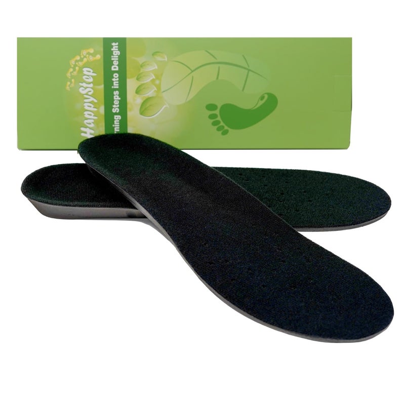 Happystep Memory Foam Insoles with Arch Support  Cushioning  and Shock Absorption - Relieve Plantar Fasciitis and Foot Pain  Comfort Everyday Shoe Insoles for Men & Women (US M: 6-8 or W: 7-9) - Image 2