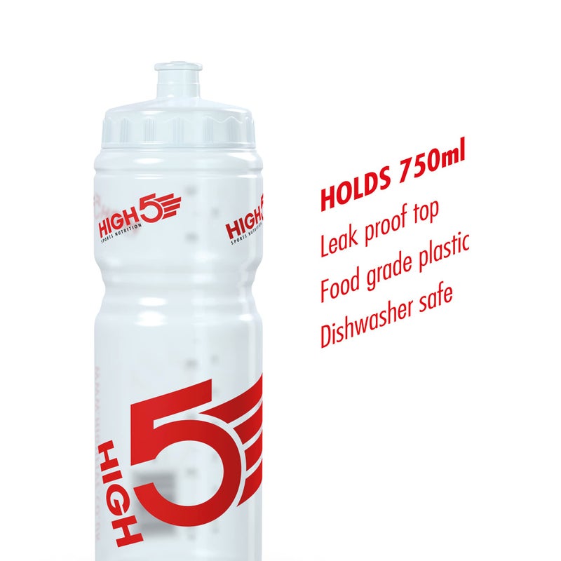 High5 Drinks Professional Sports Water Bottle BPA Leak Proof Dishwasher Safe 750ml - Image 4