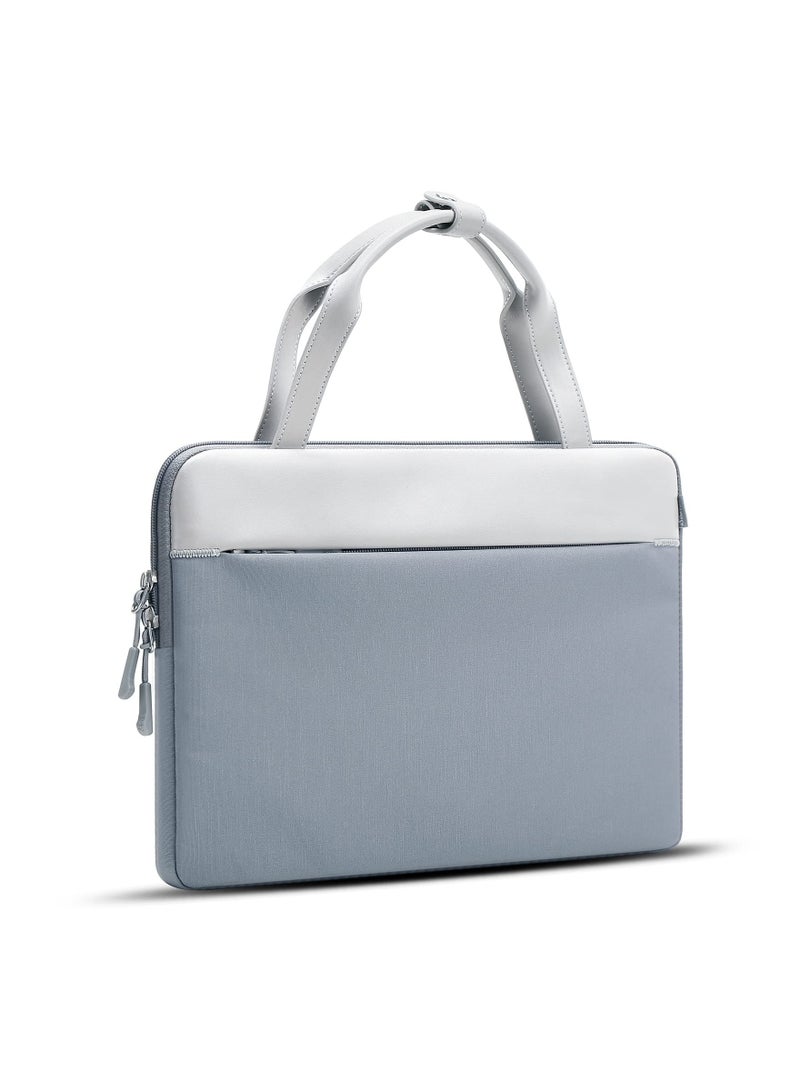 واي آند دي Laptop Sleeve, 13-14 Inch Waterproof Dirt Resistance, Women Polyester Case, Protective Case With Zipper, with Handle for School Office Travel Business, Compatible MacBook Pro 2022 - Image 1