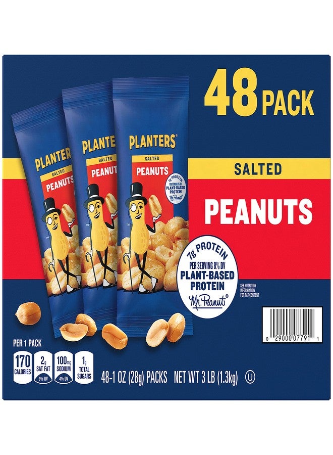 Planters Salted Peanuts (48 1-ounce packs) - Image 1