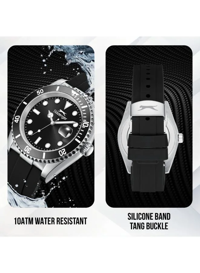 Slazenger  Men's Silicone Analog Watch SL.9.2571.2.351 - 42 mm for Men | Best Price UAE