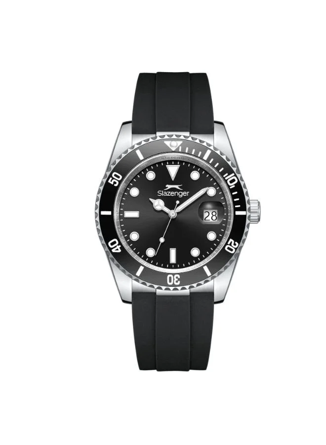 Slazenger Men's Silicone Analog Watch SL.9.2571.2.351 - 42 mm