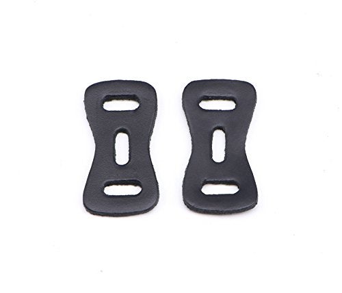 HITHUT Camera Strap Stainless Steel Triangle Split Ring Hook with Leather Protector Cover Pad Set for DSLR RF Mirrorless Camera - Image 2
