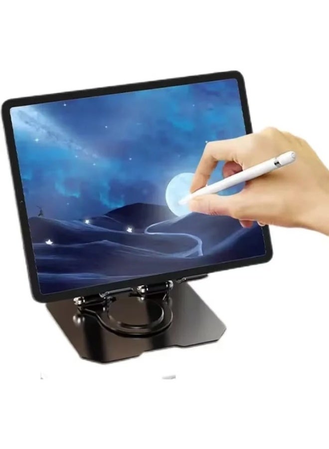Foldable Multi-Purpose Tablet Stand for Secure Device Support, Perfect for Studying, Working, and Media Viewing, Made from Durable and Lightweight Materials, Foldable Design for Easy Storage and Portability DK - Image 1