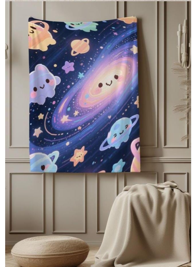 general Baby and children's cartoon flannel thin blanket (warm and comfortable, suitable for sleep, game use) 70cm*100cm - Image 3