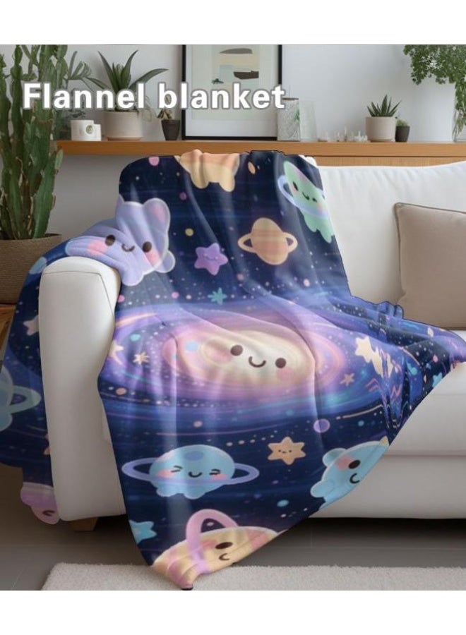 general Baby and children's cartoon flannel thin blanket (warm and comfortable, suitable for sleep, game use) 70cm*100cm - Image 5