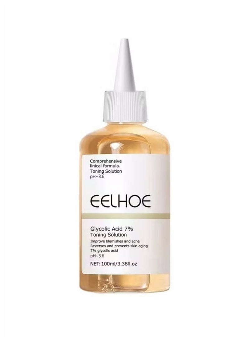 EELHOE Glycolic Acid 7 Percent Toner – Facial Exfoliating Serum for Skin Tone Support - Image 3