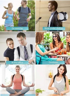 Polish'D Back Support Brace and Posture Correction Belt, Relieves Pain Stress and Fatigue with Neck Shoulder Clavicle and Spine Alignment, Reshape Your Body With This Back Straightener and Be Attractive, Fit  - Image 4