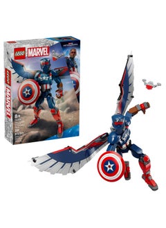 LEGO LEGO Marvel New Captain America Construction Figure 76296 Building Set (359 Pieces)  - Image 1
