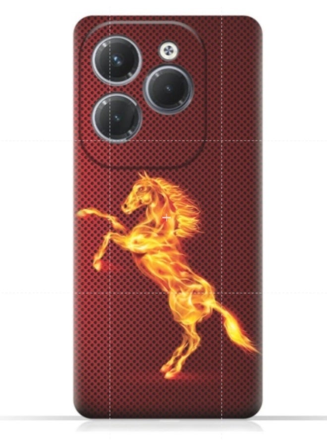 إيه إم سي ديزاين غطاء حماية بطبعة هاتف انفنيكس هوت 40 برو