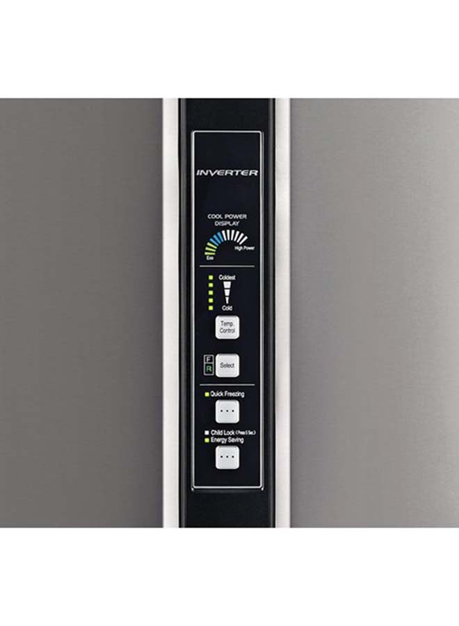 HITACHI Top Mount Refrigerator RV990PUK1K Grey - Image 5