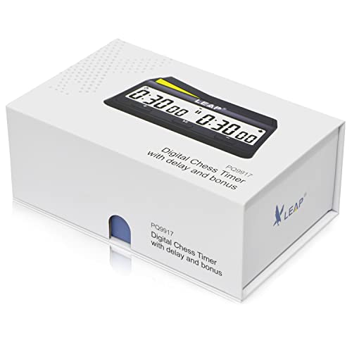 LEAP Chess Clock Digital Timer Advanced for Game and Chess Timer with Bonus & Delay Count down up Alarm - Image 5