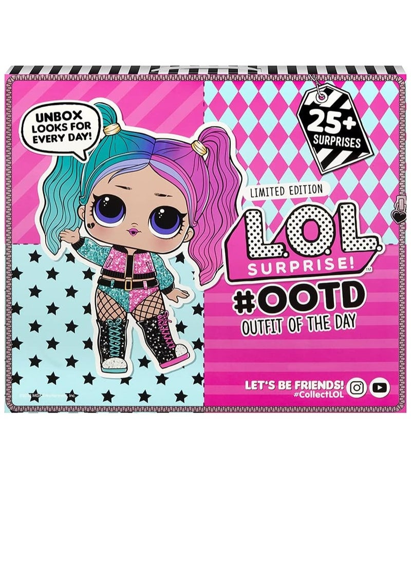 L.O.L. SURPRISE! - LOL Surprise OOTD Outfit Of The Day With Limited Edition Doll And 25+ Surprises Including Outfits, Shoes, Accessories For Girls - Image 1