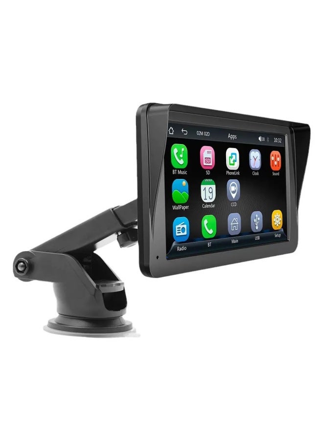 Neutral Inch Carplay Portable Screen Wireless Carplay Car Bluetooth Mp5 High-definition Reversing Image Driving Recorder - Image 3