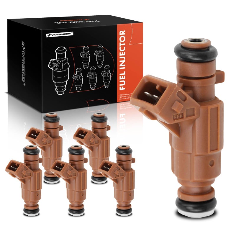 حقن وقود APremium متوافقة مع مرسيدس بنز W203 C240 2003 C208 CLK320 20032005 W210 E320 2003 W163 ML350 20032005 W221 S350 2006 مجموعة من 6 استبدال 0280156016