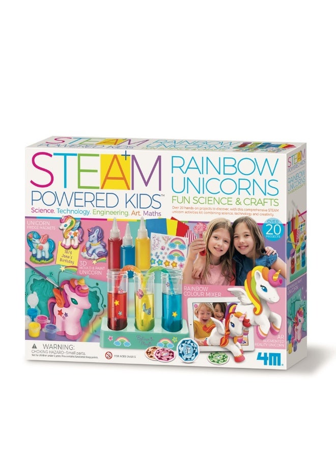 4m Steam Powered Kids Rainbow Unicorns Kit - Image 2