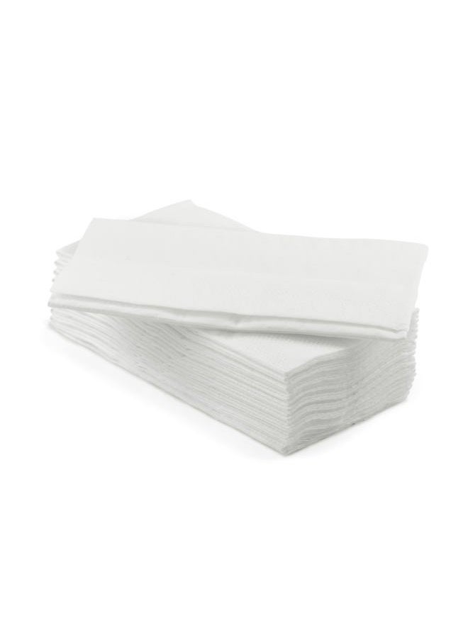 Perfect Stix Bell Marque White Dinner Napkin-150 Count 2-Ply White Dinner Napkins, 0.1" Height, 17" Width, 15" Length (Pack of 150CT) - Image 2
