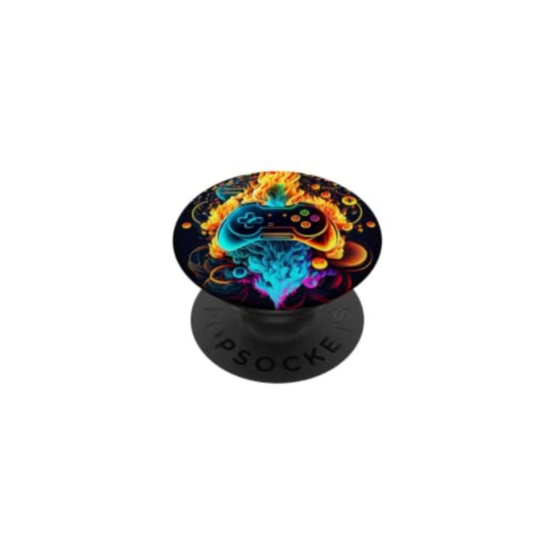 Video Gaming Controller Gamer For A Funny Cool Teen Boy Girl PopSockets - Image 1