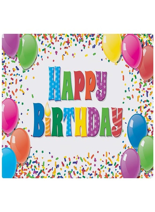 Hoffmaster 856784 Happy Birthday - Placemat and Napkin Combo Pack, Disposable, (Each case has 250 Placemats, and 250 Napkins) (Pack of 500) - Image 2