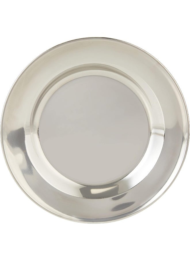 RAJ RAJ Stainless Steel Soup Plate, 23 CM, SP0010, Soup Plate, Serveware, Serving Plate, Rice Plate  - Image 1