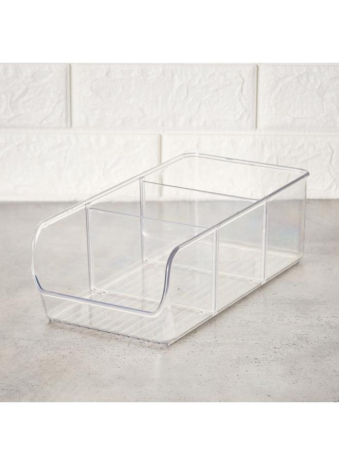 Home Box 3 Compartment Food Storage Box 28X14X9 Cm  - Image 3