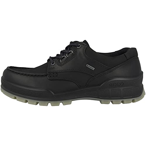 ECCO حذاء ECCO للرجال للمشي منخفض 25 بتقنية Gore-tex المقاوم للماء، أسود/أسود زيتى، 8-8.5 - Image 1