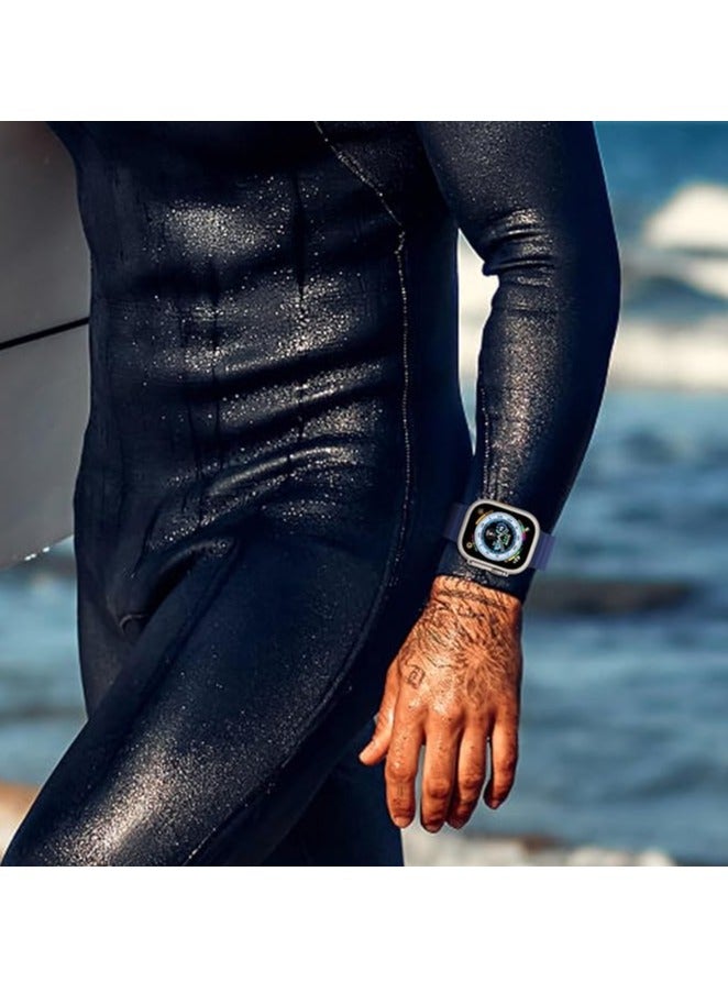 Smart Watch Ultra Ocean with Large Display, Fitness Tracking, Heart Rate Monitor, Waterproof Design, Adjustable Strap, Compatible with Android and iOS, One Year Warranty - Image 4