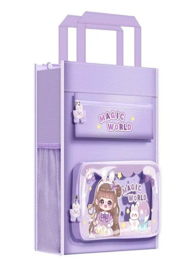 NEW PINCH Multi-Purpose Storage Bag - Cute Portable Organizer for Girls | Waterproof Tote Bag - Large Capacity (Multicolor) - Image 1