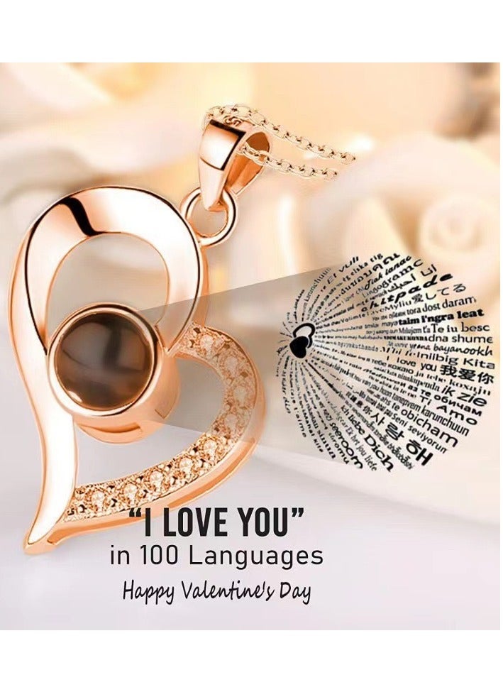 Preserved Rose Gifts Set Includes 925 Sterling Silver Necklace with Mom Design, Mother's Day Birthday Gifts - Image 2