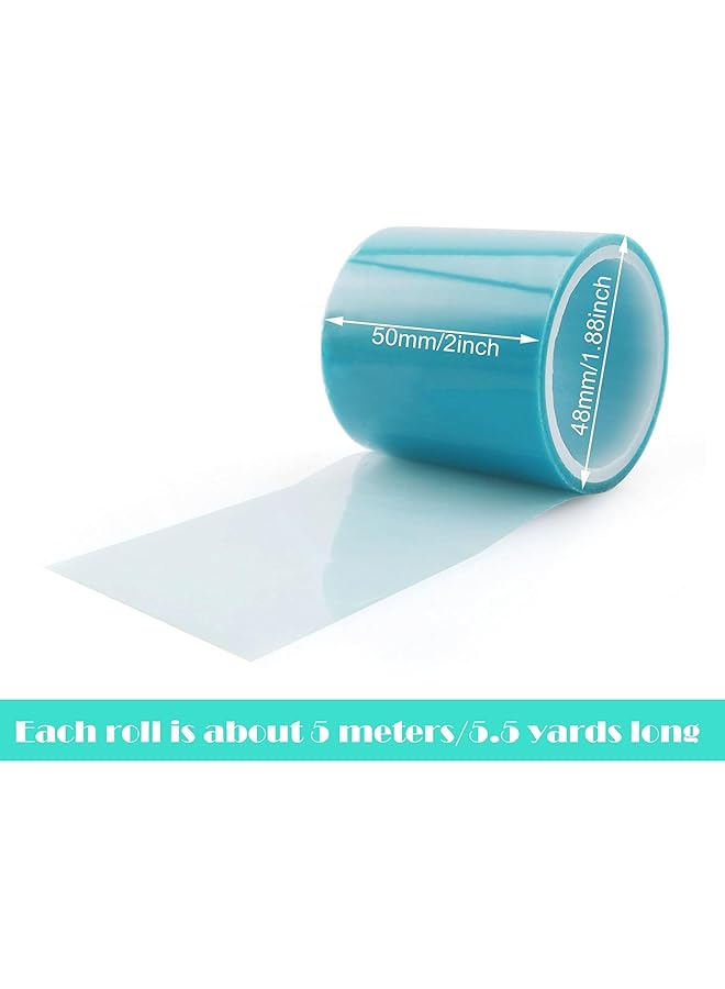 erorex 3 Rolls Uv Seamless Sticky Paper Tape Traceless Jewelry Tape Adhesive Tape For Epoxy Resin Molding Frame Bezels Epoxy Resin Craft Pendant - Image 2