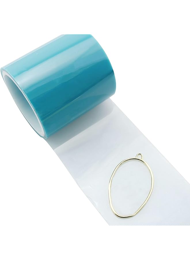 erorex 3 Rolls Uv Seamless Sticky Paper Tape Traceless Jewelry Tape Adhesive Tape For Epoxy Resin Molding Frame Bezels Epoxy Resin Craft Pendant - Image 4