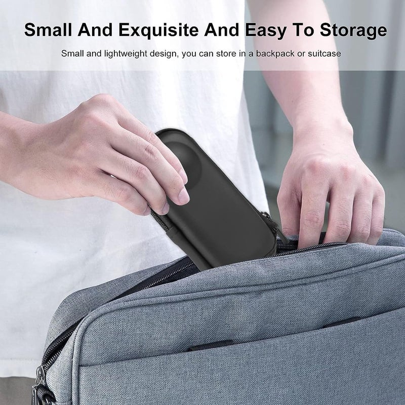 Careflection Storage Bag for Insta360 X3, Insta360 One X2 / ONE X3 Carry case Double Layer Hand Carrying Box Portable Safe Travel Protector Bag Fits with Lens Guards, shell Camera Case Box (Black) - Image 4