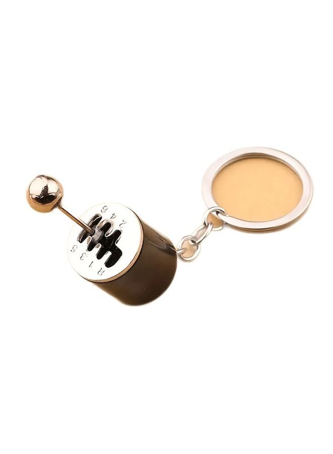 Black Gearshift Shaped Keychain Automotive Accessories Creative Car Modification Gift For Men - Image 4