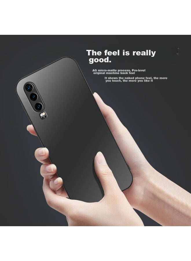 Hotfire Phone Case For Huawei P30, Huawei P30 Protective Cover, Frosted Full Coverage Ultra-thin Shockproof Anti-fingerprint Personalized - Deep Sea Blue - Image 2