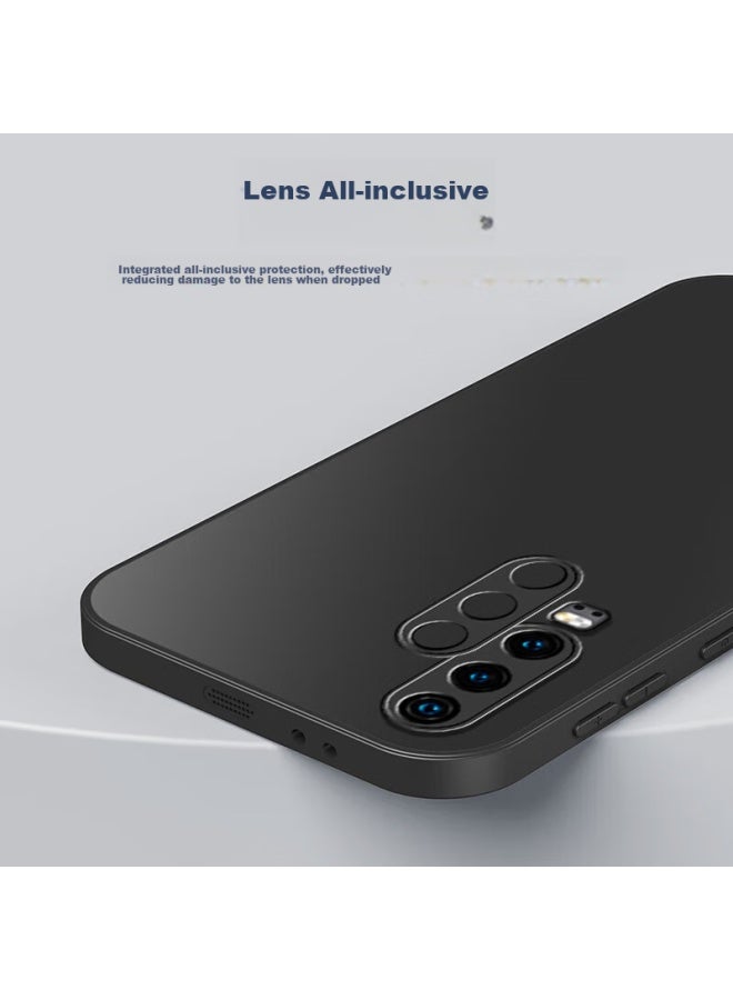 Hotfire Phone Case For Huawei P30, Huawei P30 Protective Cover, Frosted Full Coverage Ultra-thin Shockproof Anti-fingerprint Personalized - Deep Sea Blue - Image 5