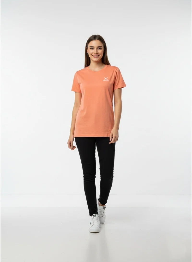 Polo Play Girls Graphic T-shirt -ORANGE